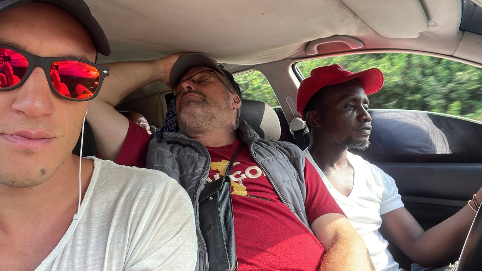 Taxi zu 7. in kleinem Golf