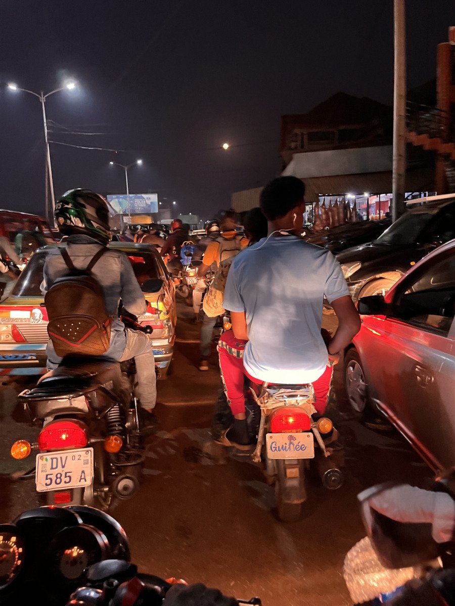 Schrecklicher Verkehr - Conakry