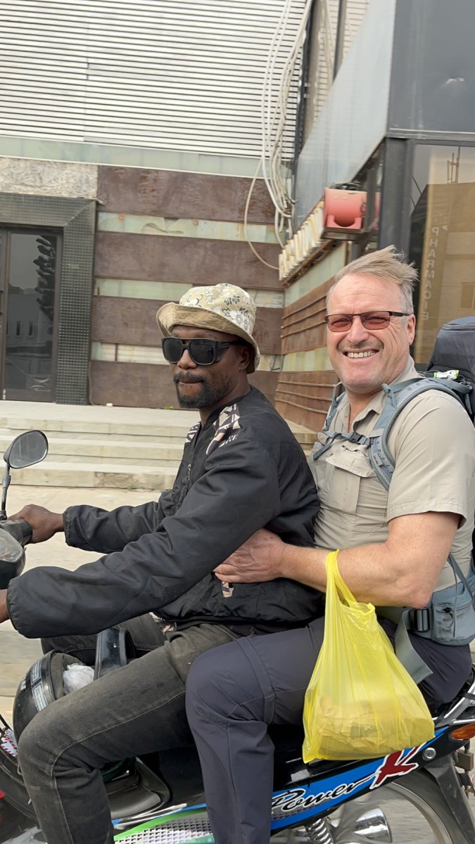 Mototaxi in Senegal