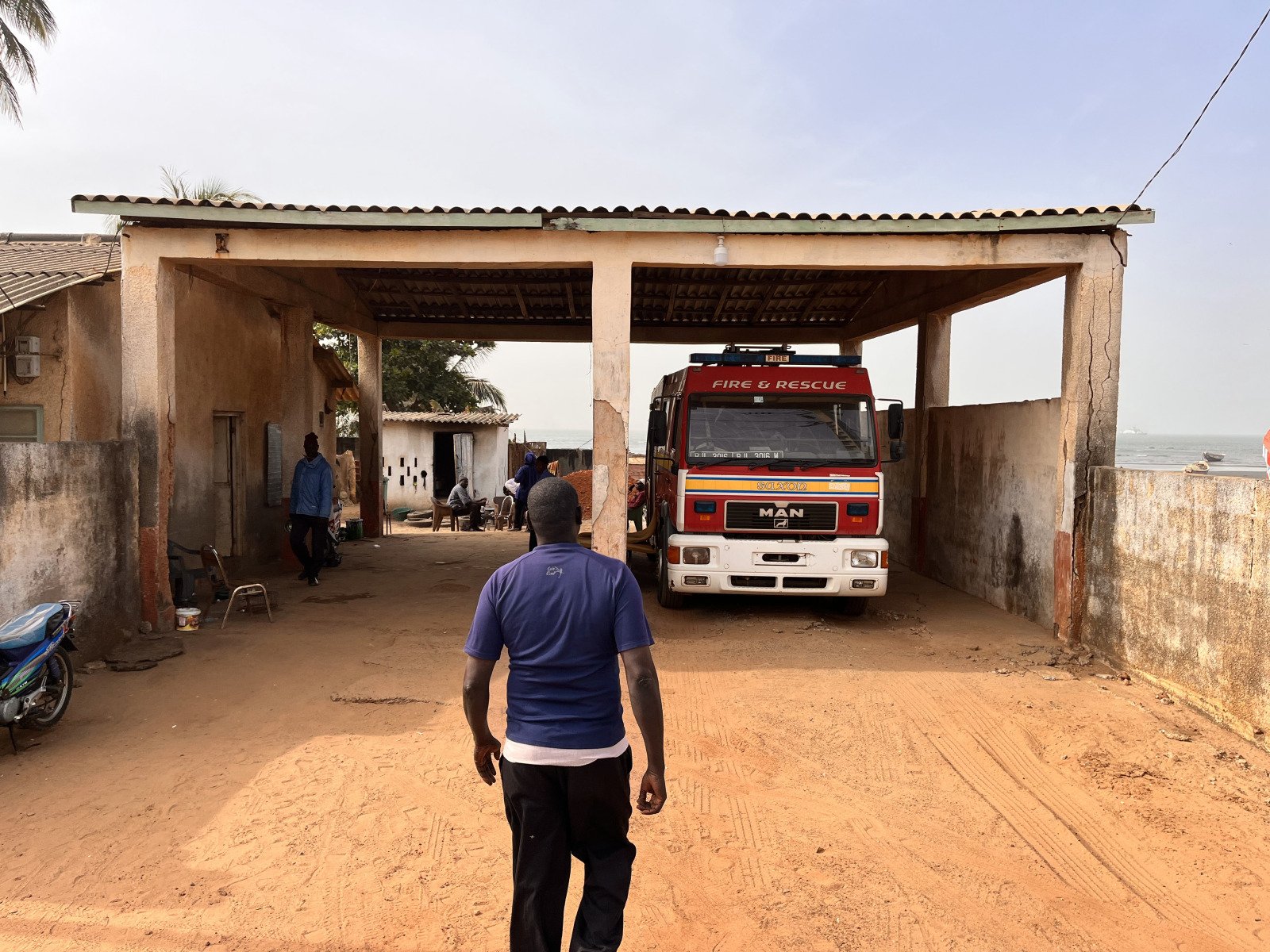 Feuerwehr in Gambia